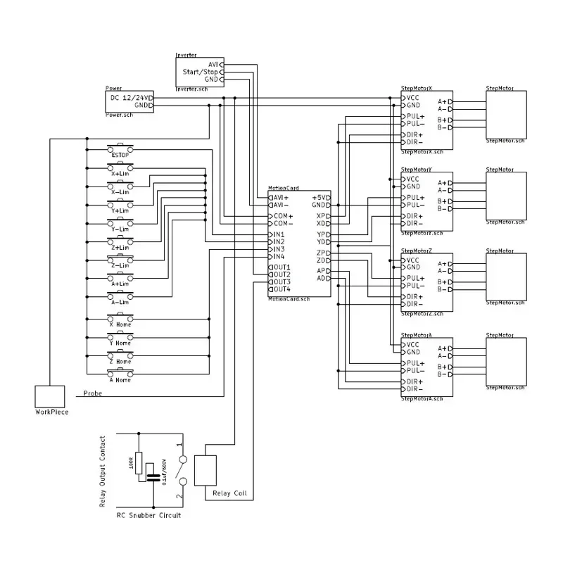 Papan Antarmuka CNC 5 Axis Mac - 5 Axis Cnc Breakout Board Interface Mach3 ulasan dan harga